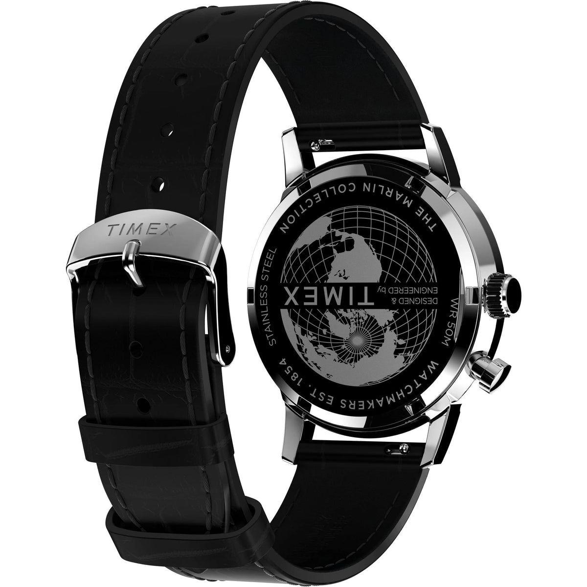 Timex Marlin Blue Dial Moon Phase Multifunction Men's Watch – TWEG26803