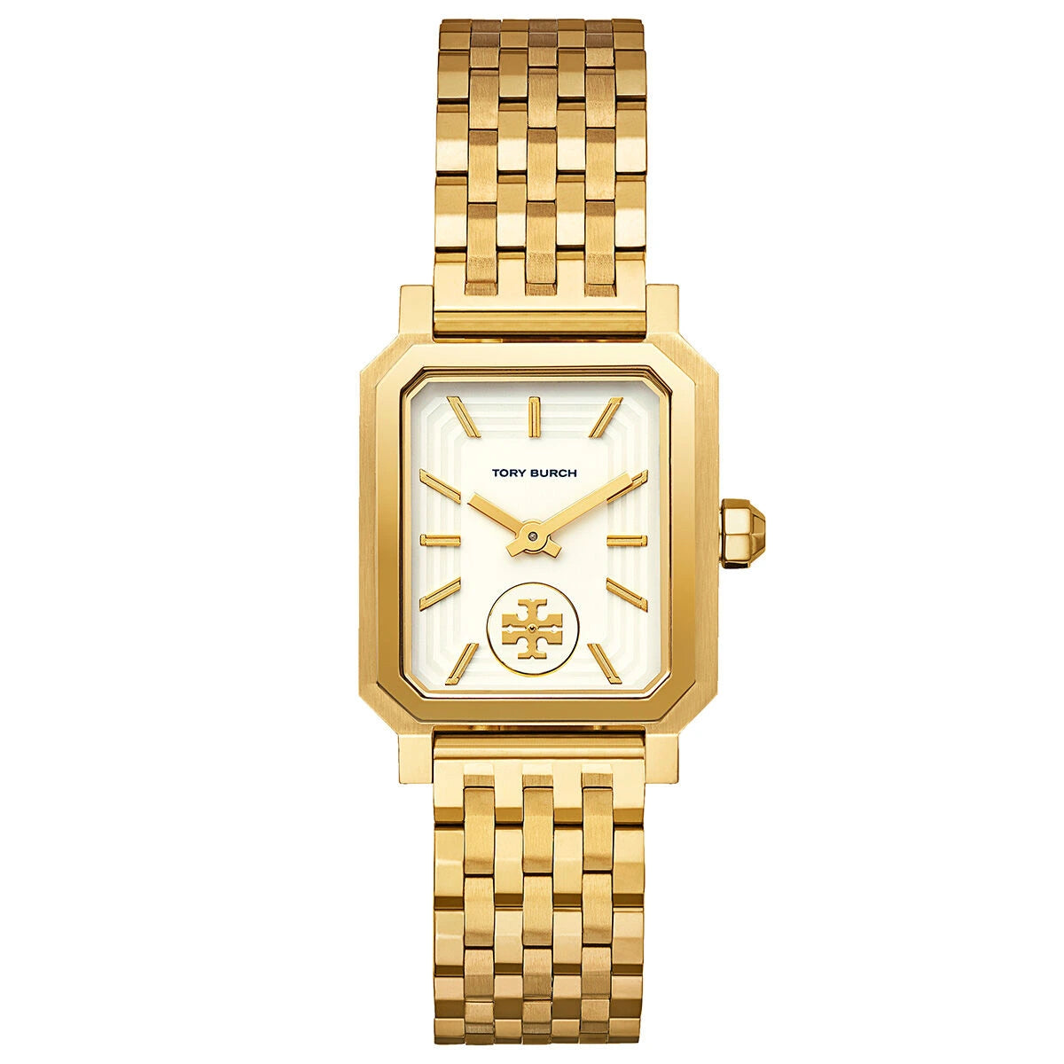 Tory Burch Robinson Cream Dial Gold-Tone Ladies Watch – TBW1500