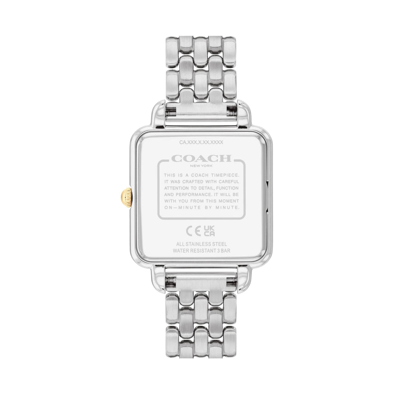 Coach Cass Black Dial Two-Tone Stainless Steel Ladies Watch – 14504496