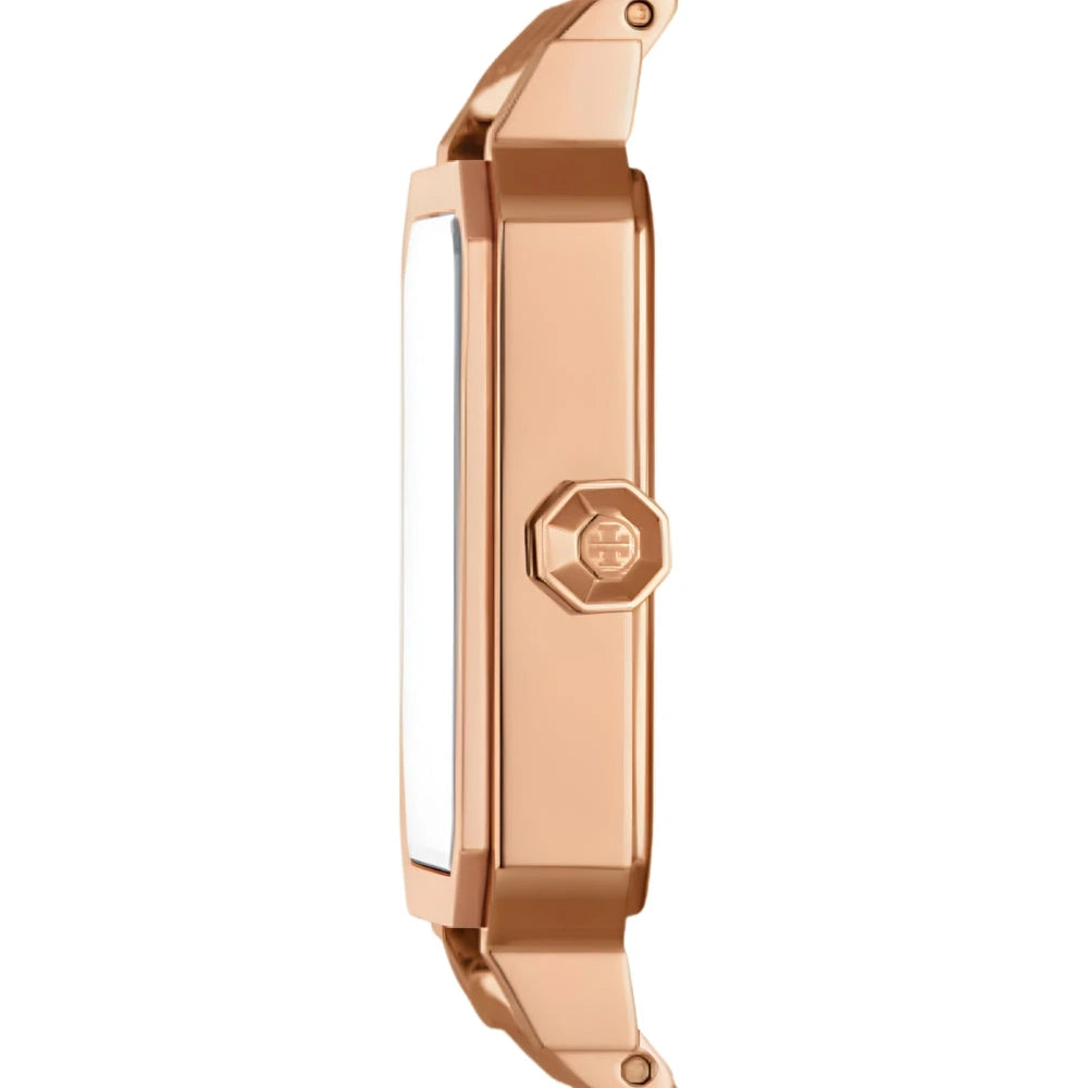 Tory Burch Robinson Cream Dial Rose Gold-Tone Ladies Watch – TBW1502