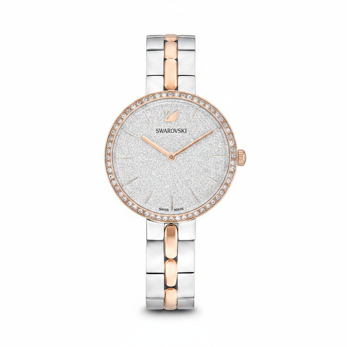 Swarovski Cosmopolitan White Dial Metal Bracelet Ladies Watch – 5644081