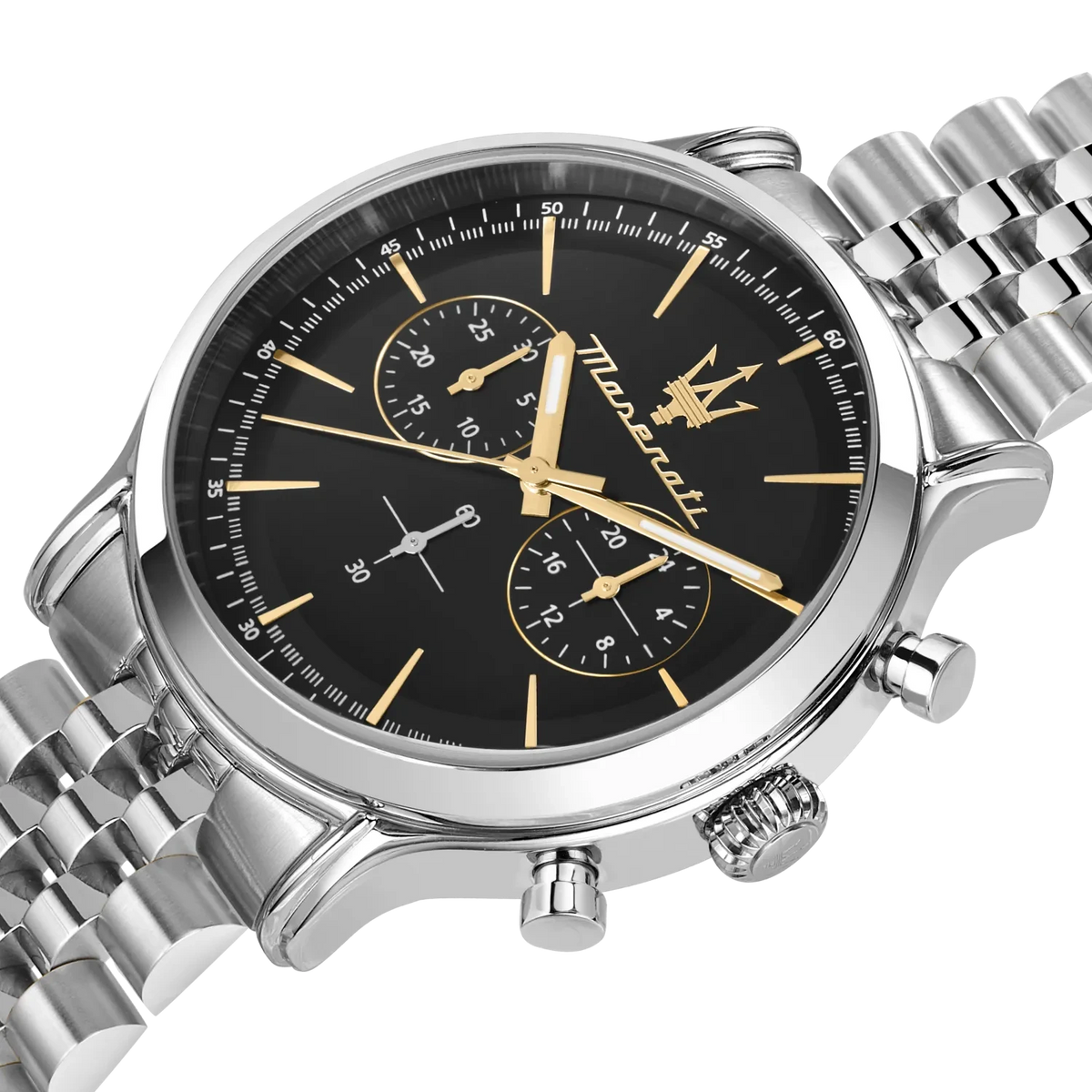 Maserati Epoca Chronograph Black Dial Men's Watch – R8873618017