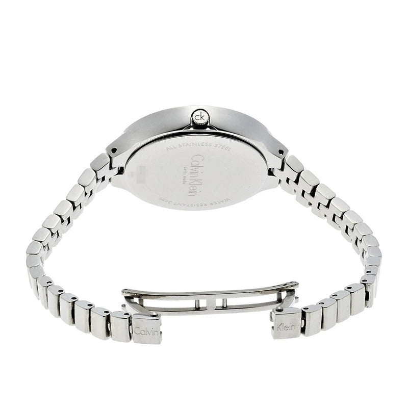 Calvin Klein Lively Black Mother-of-Pearl Dial Ladies Watch – K4U2312S