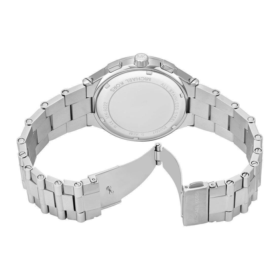 Michael Kors Oversized Billie Blue Dial Stainless Steel Chronograph Men's Watch – MK9222