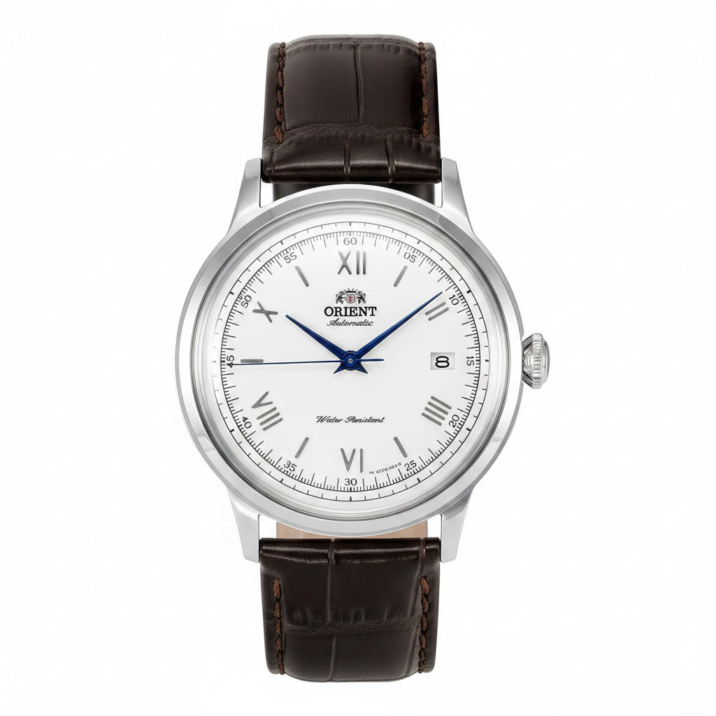 Orient Bambino Version 2 White Dial Automatic Men's Watch – TAC00009W0