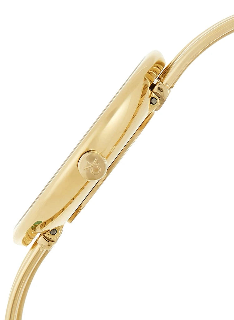Calvin Klein Drift Yellow Gold Bangle Women's Watch – K6S2N516