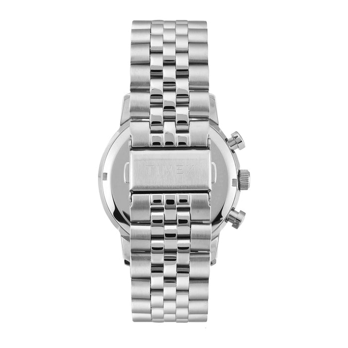 Timex Marlin® Chronograph Tachymeter Silver Dial Men's Watch | TWEG26704