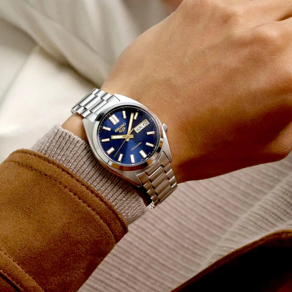 Seiko 5 Sports SNXS Blue Dial Automatic Men's Watch – SRPL55K1