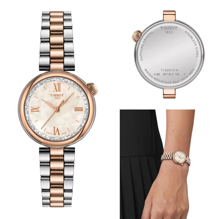 Tissot Desir Rose Gold Tone MOP Dial Ladies Watch – T152.010.22.118.00