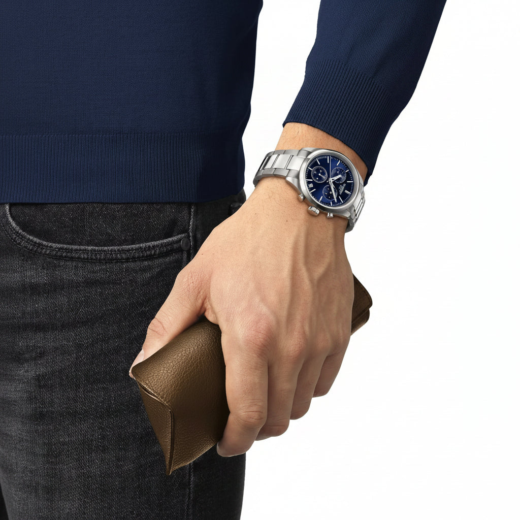 Tissot PR 100 40mm Chronograph – T150.417.11.041.00