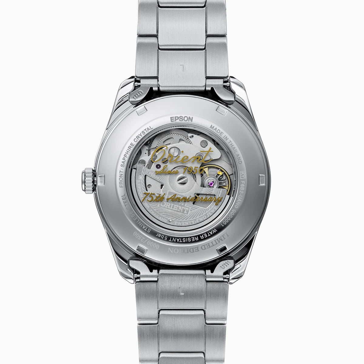 Orient 75th Anniversary Limited Edition Stretto Sun & Moon Automatic Watch – RA-AK0311N