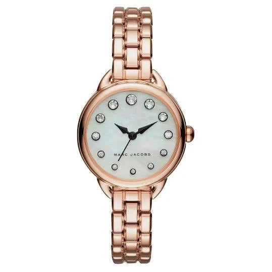 Marc Jacobs Betty Rose Gold Mother of Pearl Dial Ladies Watch – MJ3511