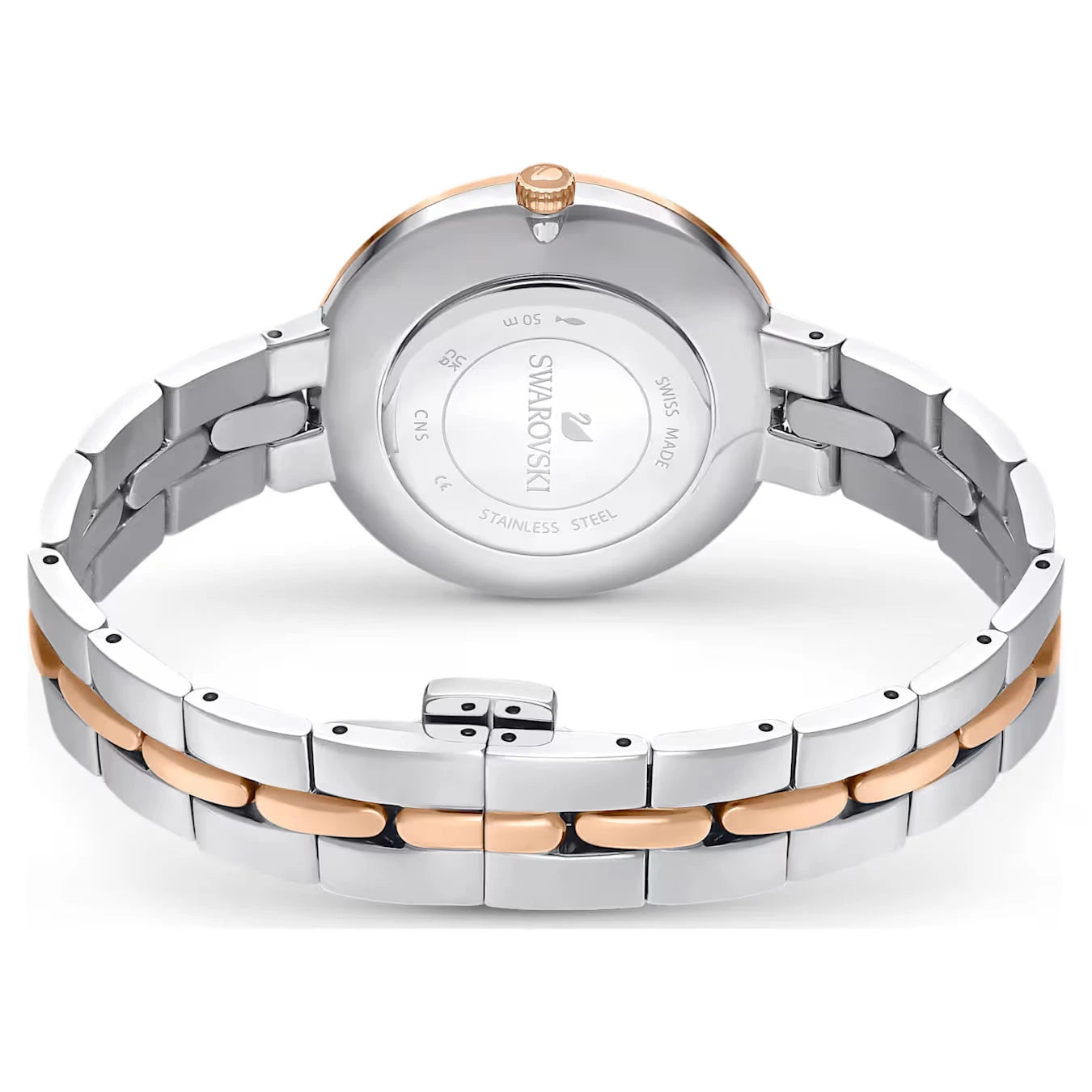 Swarovski Cosmopolitan White Dial Metal Bracelet Ladies Watch – 5644081