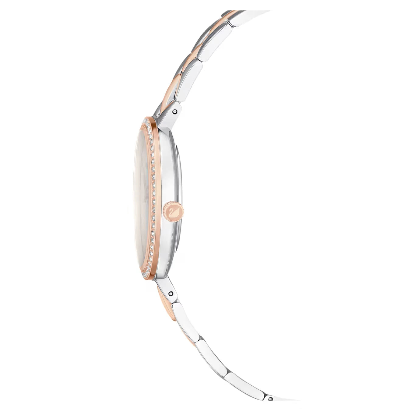 Swarovski Cosmopolitan White Dial Metal Bracelet Ladies Watch – 5644081