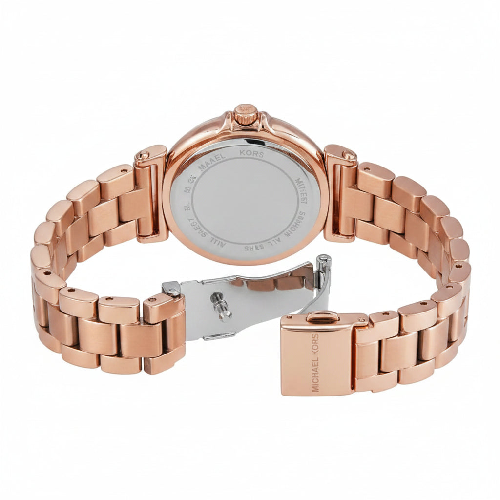 Michael Kors Mini Maren Rose Gold-Tone Ladies Watch – MK7491