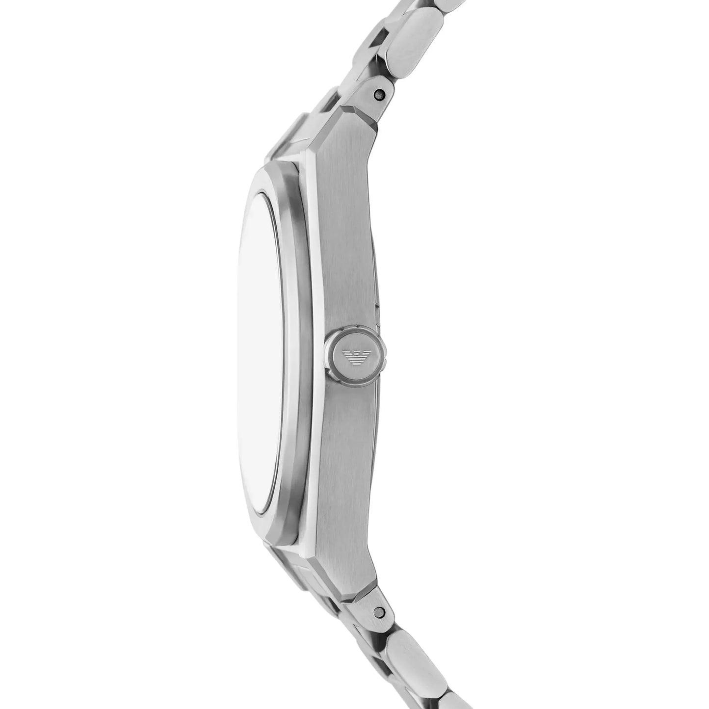 Emporio Armani Federico Green Dial Silver Stainless Steel Men's Watch – AR11621