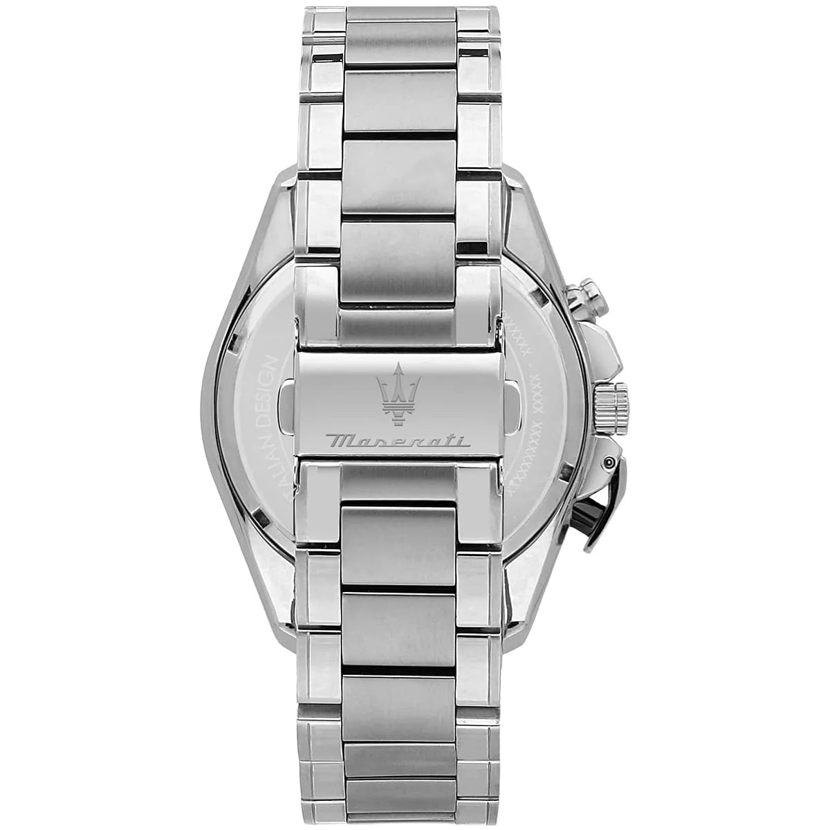 Maserati Traguardo Limited Edition Black Sunray Dial Stainless Steel Chronograph Men's Watch – R8873612047