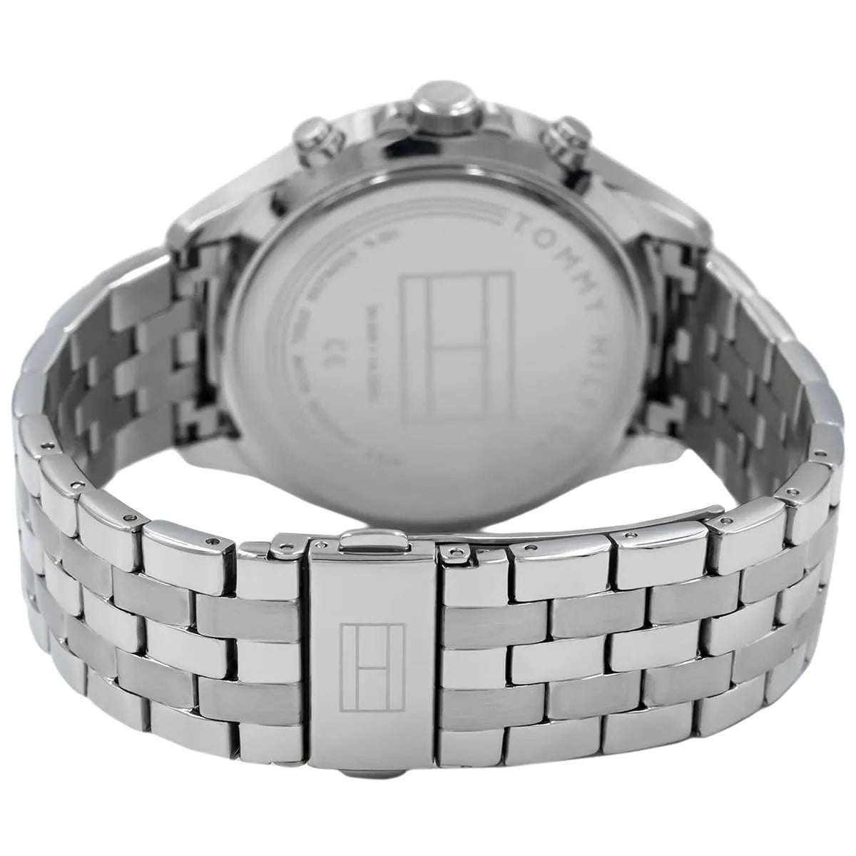 Tommy Hilfiger West GMT Black Dial Men's Watch – 1791707