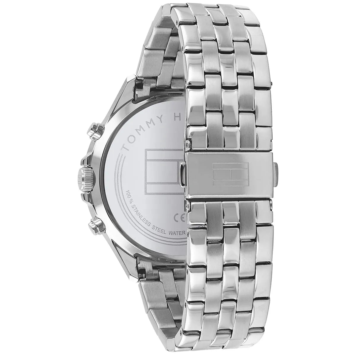 Tommy Hilfiger West GMT Black Dial Men's Watch – 1791707