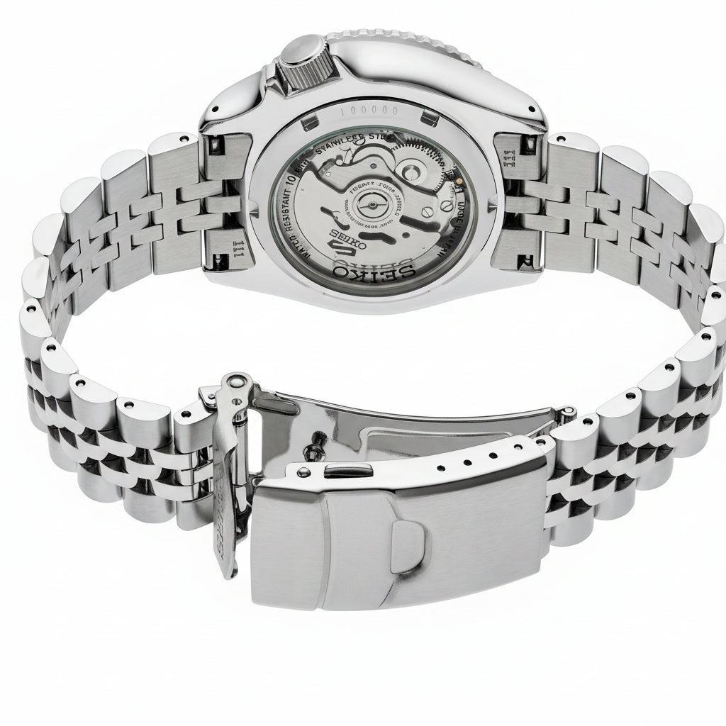 Seiko 5 Sports SSK GMT White Dial Men's Watch – SSK033