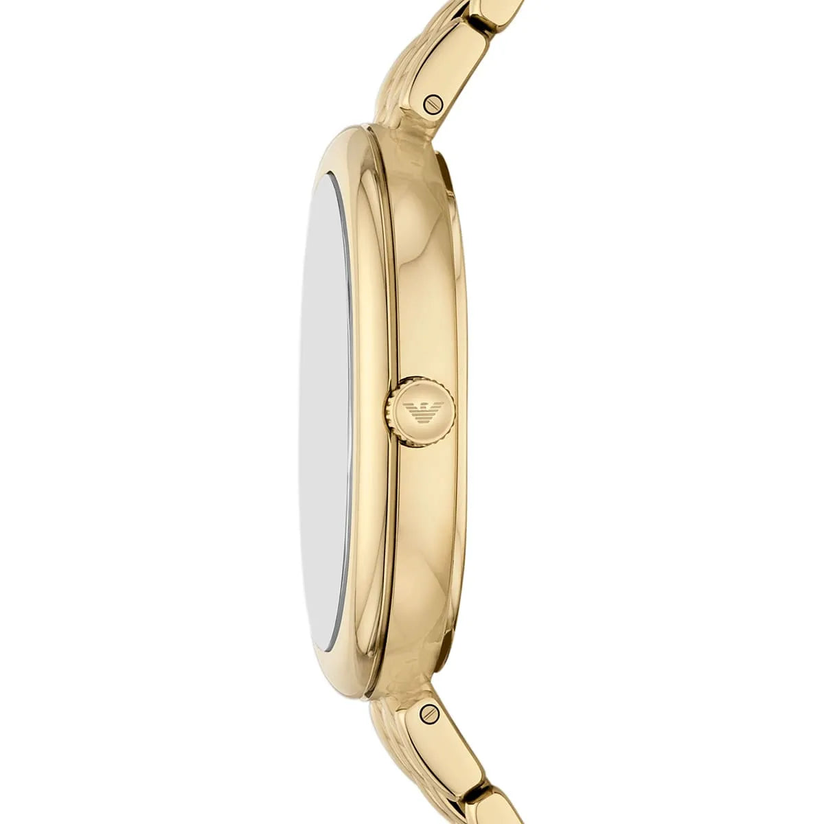 Emporio Armani Sinfonia Grey Dial Gold-Tone Ladies Watch – AR11707