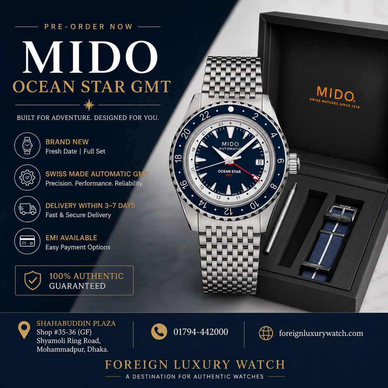 Ocean Star GMT M026.829.18.041.00
