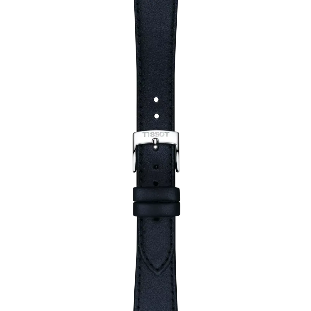 Tissot Stylist Quartz Blue Dial Leather Strap Watch – T159.909.16.043.00