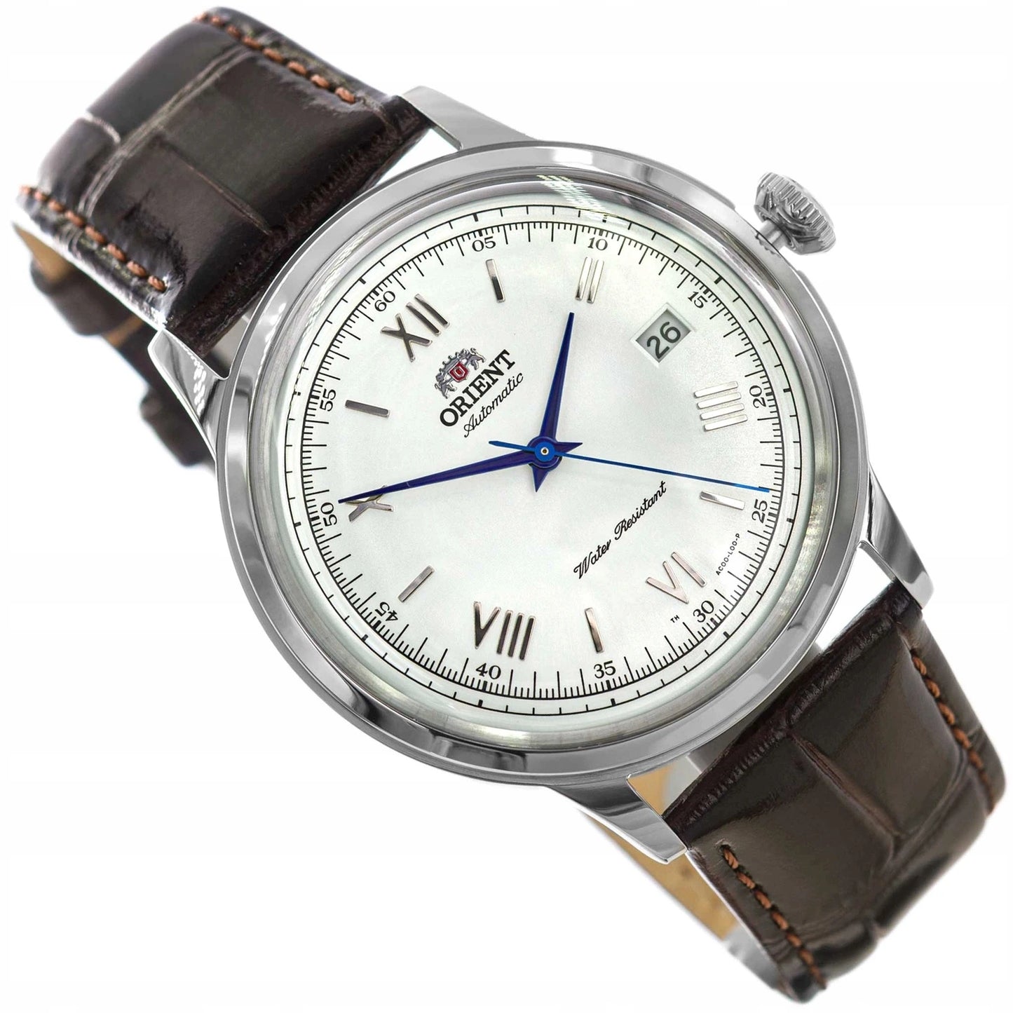Orient Bambino Version 2 White Dial Automatic Men's Watch – TAC00009W0