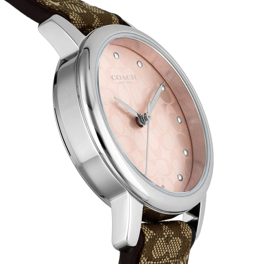Coach Classic Signature Pink Dial Ladies Watch – 14503399