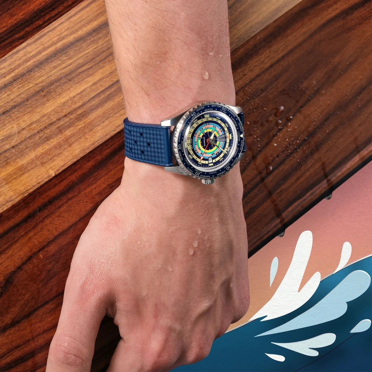 Mido Ocean Star Decompression World Timer Men's Watch | M026.829.17.041.00