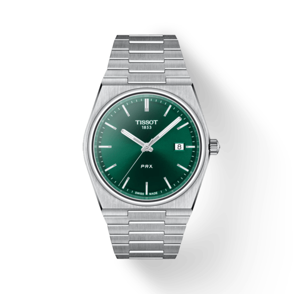 Tissot PRX T137.410.11.091.00 Green Dail Men's Watch