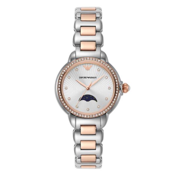 Emporio Armani Two Tone Analogue Watch | AR11567