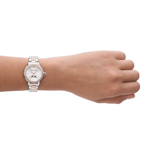 Emporio Armani Two Tone Analogue Watch | AR11567