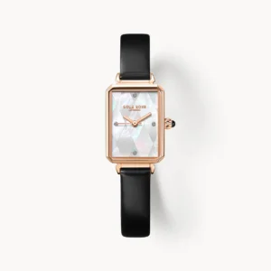 Lola Rose London Diamond-pattern Mother of Pearl Watch | LR2182