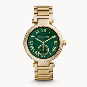 Michael Kors Skylar Emerald Green Dial Ladies Watch | MK6065