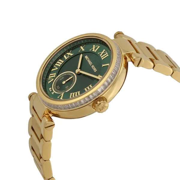 Michael Kors Skylar Emerald Green Dial Ladies Watch | MK6065