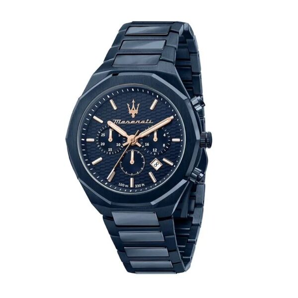 Maserati R8873642008 Stile Chronograph Blue Bracelet Watch