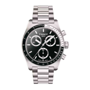 Tissot PR516 Silver Chronograph Front View