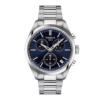 Tissot PR 100 Silver Chronograph front two view