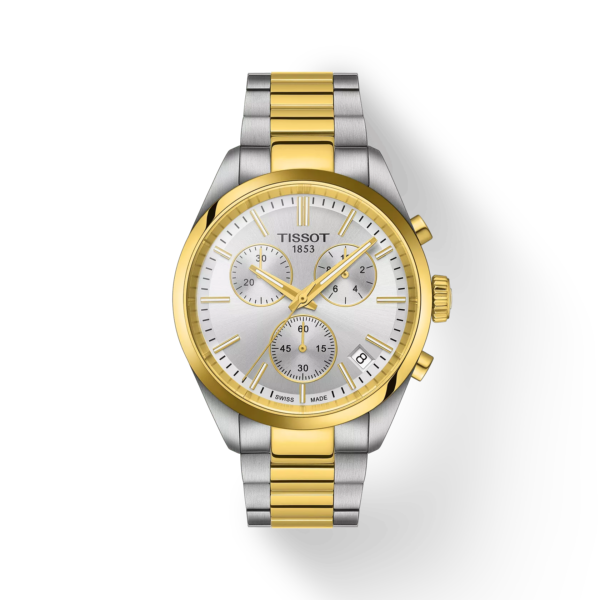Tissot PR 100 Chronograph | T150.417.22.031.00 front two view