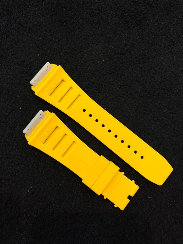 Richard Mille Silicon Strap Yellow Colour RM-11 pic