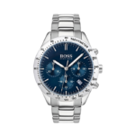 Hugo Boss Blue Dial Men's watch front view