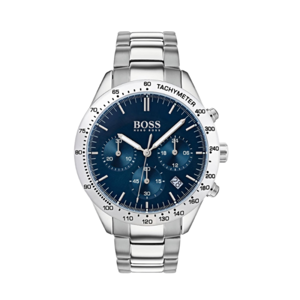 Hugo Boss Blue Dial Men's watch front view