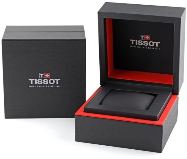 Tissot PR 100 Silver Chronograph box