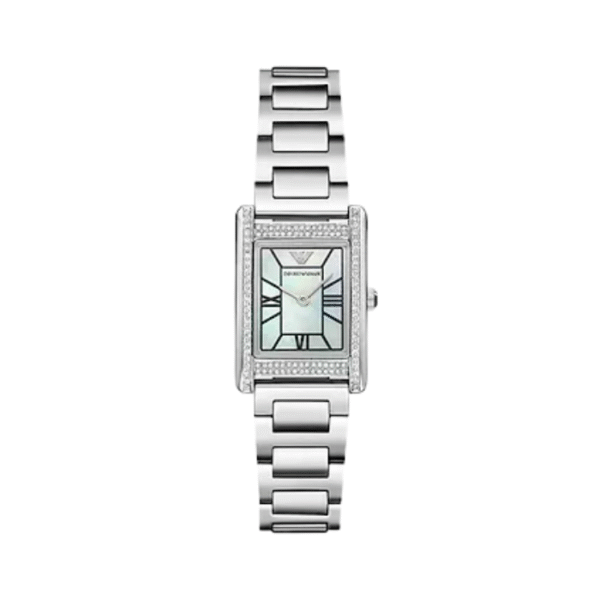Emporio Armani Genni Silver Dial Fashion | AR11625