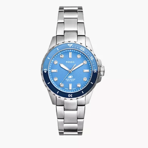 Fossil Blue Dive Three-Hand Stainless Steel Watch | FS5353