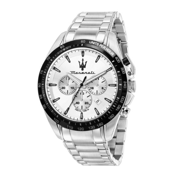 Maserati Traguardo Chrono Watch  Silver | R8873612049