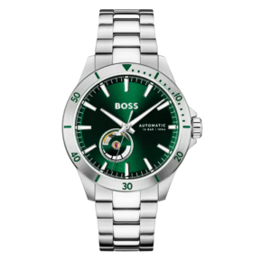 Hugo Boss Troper Automatic Green Dial Men's Watch | 1514200