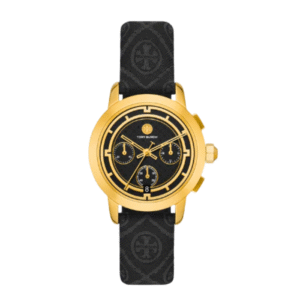 Tory Burch Black Dial Gold Tone Ladies Watch | TBW1055